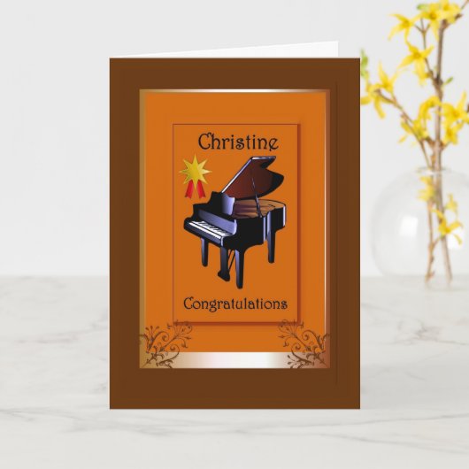 Gefeliciteerd Christine Kaart (Gele Bloem)