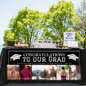 Gefeliciteerd Classic Afstuderen Six Photo Party Spandoek