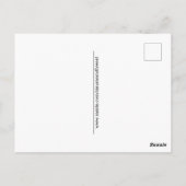 Gefeliciteerd Colt Paard Briefkaart (Achterkant)