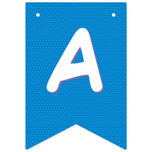 GEFELICITEERD Comic Book Pop Art Vlaggetjes (Derde vlag)