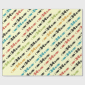 Gefeliciteerd - Con "afstudeerder" Afstudeerder ca Cadeaupapier (Vlak)