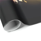 Gefeliciteerd Crowd Thema Cadeaupapier (Rol Hoek)