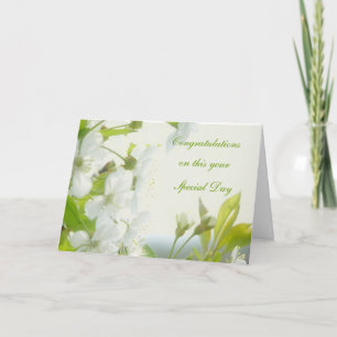 Gefeliciteerd, daarmee je... kaart