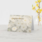Gefeliciteerd - Daises Kaart (Gele Bloem)