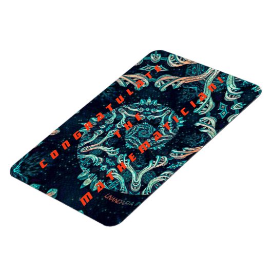 Gefeliciteerd de wiskundige! magneet (Linkerzijde)