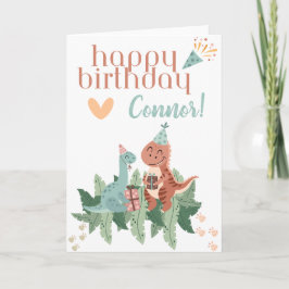 Gefeliciteerd | Dinosaurus Kaart
