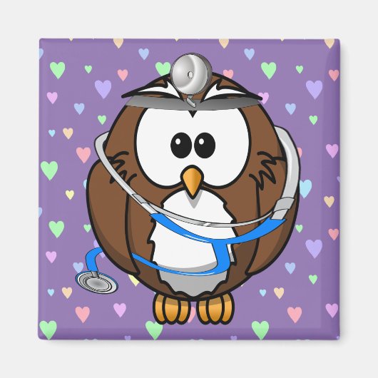 gefeliciteerd Doc Love Magneet (Voorkant)