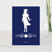 Gefeliciteerd, Dochter Afstuderen Kaart, Nicht, Kaart (Achterkant)