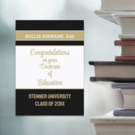 Gefeliciteerd! Doctoraat van de afstudeerder Onder Kaart