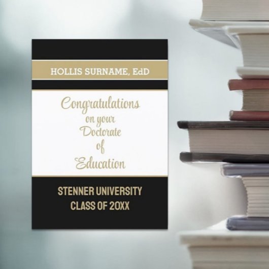 Gefeliciteerd! Doctoraat van de afstudeerder Onder Kaart