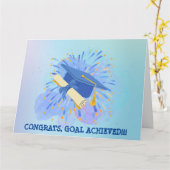 GEFELICITEERD, DOEL BEREIKT!!! KAART (Gele Bloem)