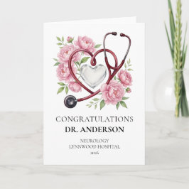 Gefeliciteerd Dokter, Verpleegster Persoonlijke Ka Kaart