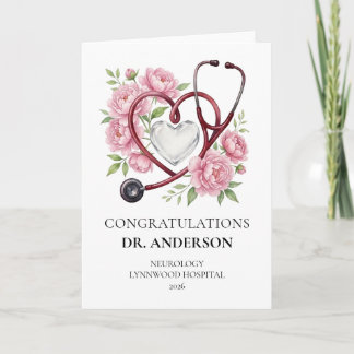 Gefeliciteerd Dokter, Verpleegster Persoonlijke Ka Kaart