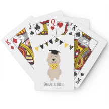 Gefeliciteerd Doodle Dog Graduation Cap