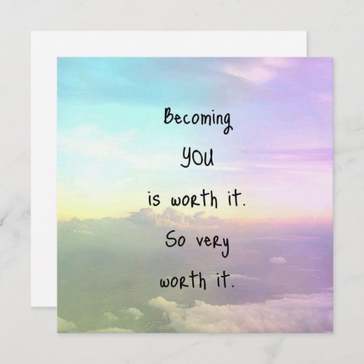 Gefeliciteerd doTERRA-kaart Kaart (Voorkant / Achterkant)