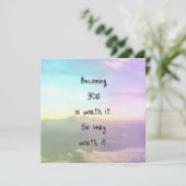 Gefeliciteerd doTERRA-kaart Kaart (Staand voorkant)