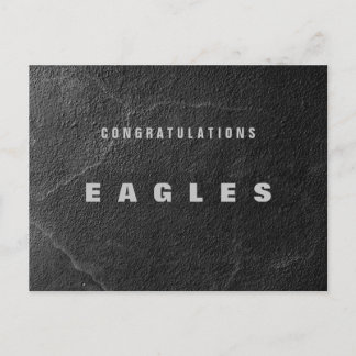 Gefeliciteerd Eagle Briefkaart