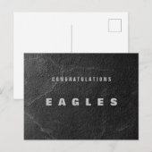 Gefeliciteerd Eagle Briefkaart (Voorkant / Achterkant)
