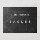Gefeliciteerd Eagle Briefkaart (Voorkant)