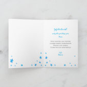 Gefeliciteerd een jongen customizable names kaart (Binnen)