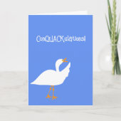 Gefeliciteerd Eend Kaart (Voorkant)