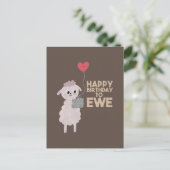 Gefeliciteerd Egel Briefkaart (Staand voorkant)