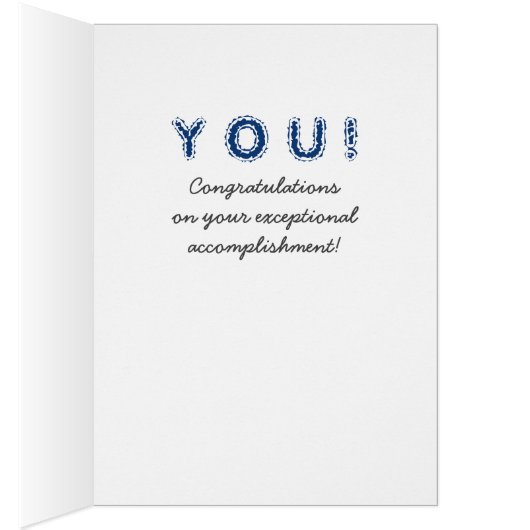 Gefeliciteerd! Eigen kaart van de Hondenmaatschapp (Binnen (Rechts))