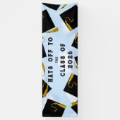 Gefeliciteerd eindexamenklas spandoek (Verticaal)