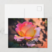 Gefeliciteerd Elle Rose #4 Ansichtkaart Briefkaart (Voorkant / Achterkant)