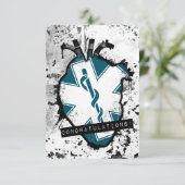 Gefeliciteerd Emergency Medical Services Worker Kaart (Staand voorkant)