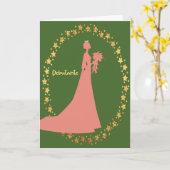 Gefeliciteerd en cadeaubon Kaart voor Debutante (Gele Bloem)