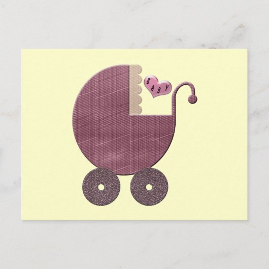 Gefeliciteerd en nieuwe baby meisje Wenskaarten Briefkaart (Voorkant)