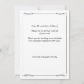 Gefeliciteerd Engelstalige Hebreeuwse Perzische Ka Bedankkaart (Achterkant)