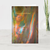 Gefeliciteerd - Eucalyptus in de stijl van de impr Kaart (Voorkant)