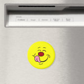 Gefeliciteerd Face Grumpey Magneet (Insitu (Vaatwasser))