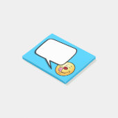 Gefeliciteerd Face Grumpey Post-it® Notes (Schuin)