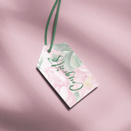 Gefeliciteerd Favor Tag Cadeaulabel