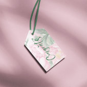 Gefeliciteerd Favor Tag Cadeaulabel