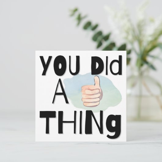 Gefeliciteerd Feestdagenkaart (Staand voorkant)