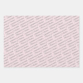 Gefeliciteerd, Floral Wrapping Paper Sheets (Voorkant 2)