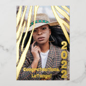 Gefeliciteerd Foto aankondiging Afstuderen 2022 (Voorkant)