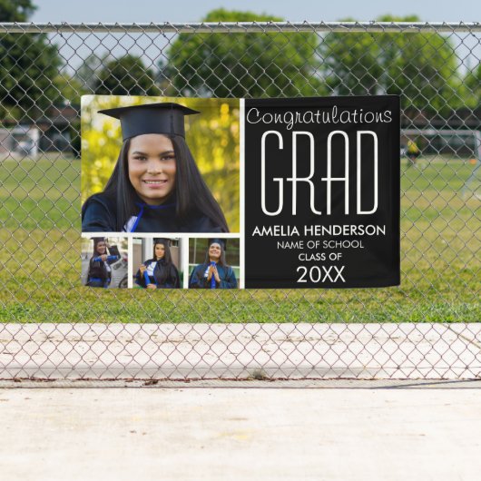 Gefeliciteerd Foto Afstuderen Bann Spandoek (Insitu)