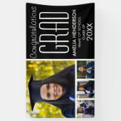 Gefeliciteerd Foto Afstuderen Bann Spandoek (Verticaal)