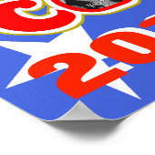 Gefeliciteerd/foto banner poster (Hoek)