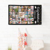 Gefeliciteerd, Foto Collage Afstuderen 45 Spandoek (Insitu)