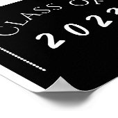 Gefeliciteerd Foto Klas van 2023 Afstuderen Poster (Hoek)