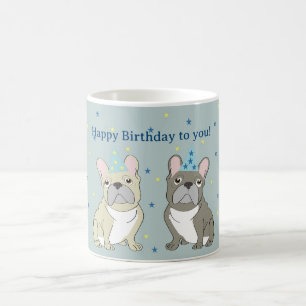 Gefeliciteerd Franse, buldog Koffiemok