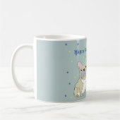 Gefeliciteerd Franse, buldog Koffiemok (Links)