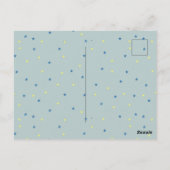 Gefeliciteerd Franse, bulldog Briefkaart (Achterkant)