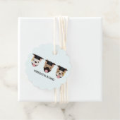 Gefeliciteerd, French Bulldogs Bedankjes Labels (In situ)